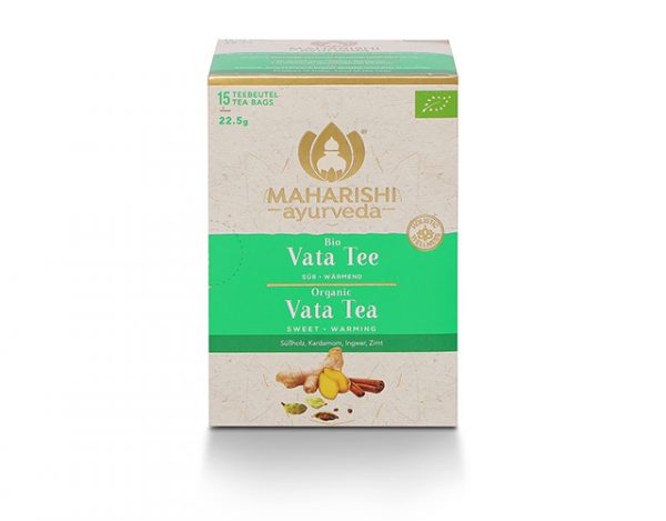 Vata Tea organic Contents: 15 tea bags / 22.5 g