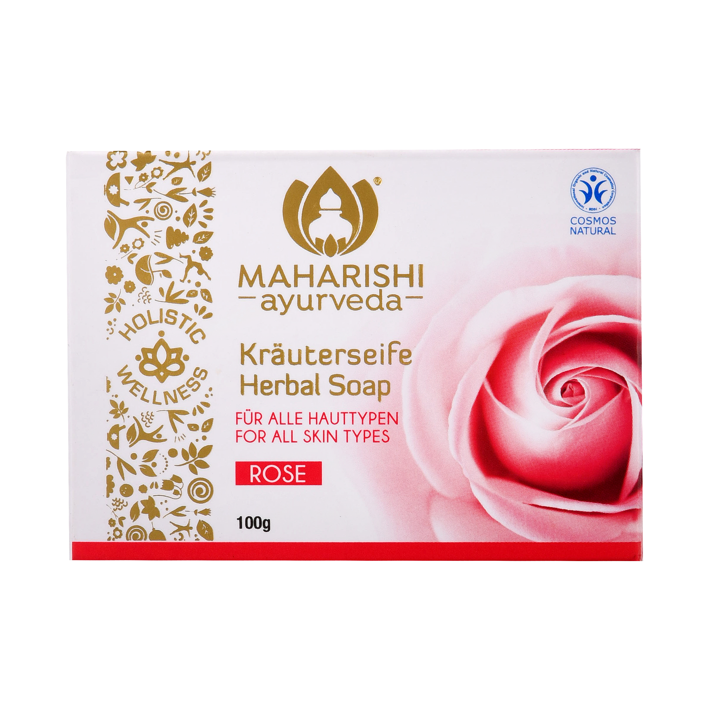 Rose Herbal Soap, CNC Contents: 100 g