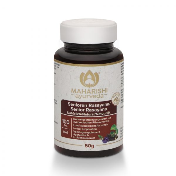 Senior Rasayana MA 3 Food Supplement, ayurvedic herbal preparation Contents: 100 tablets / 50 g